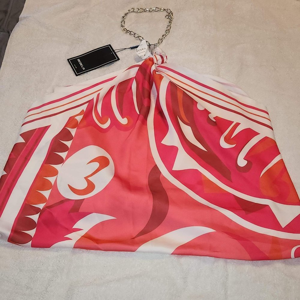 Bebela Scarf top w/ choker